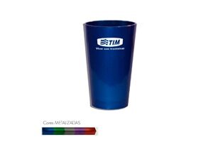 Copo Cancun Metalizado Personalizável 320ml - Plástico